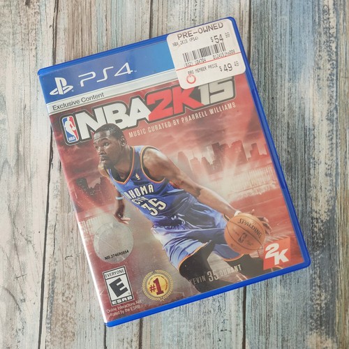 Playstation ps4 nba 2k15 - 4, con