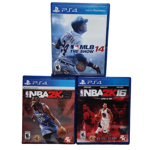 Ps4 nba2k15 mlb 14 - ps4, e